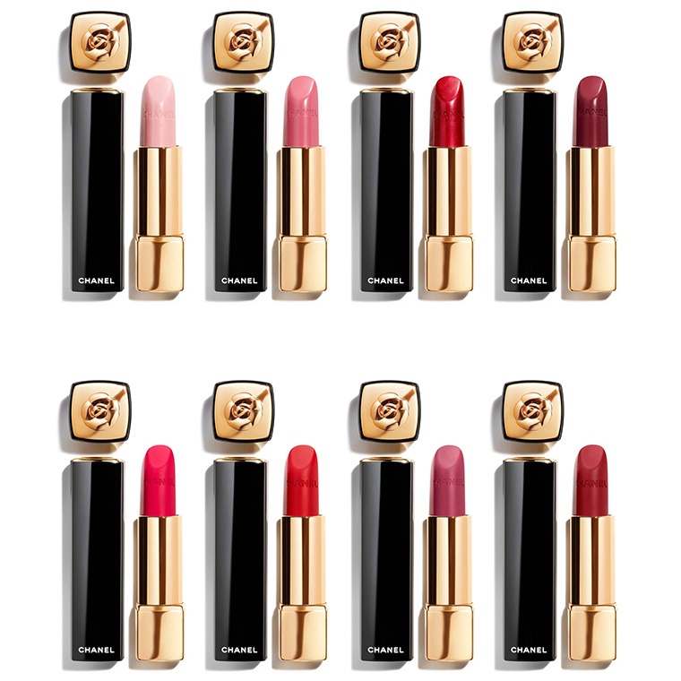 Весенняя коллекция Chanel Camelia Rouge Allure Lip Colors 2020.